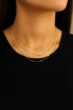 گردنبند سه لاین توپی - Image 2