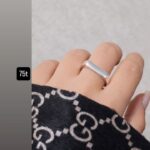 انگشتر دفرمه نقره ای