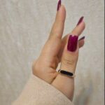 انگشتر خطی طرح مشکی