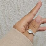 انگشتر شش ضلعی نگین دار