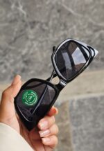عینک مشکی شیشه کشیده - Image 2