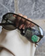 عینک آفتابی رنگ سبز یشمی