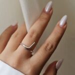 انگشتر دفرمه آبکاری نقره