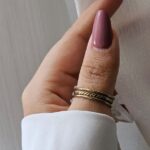انگشتر سه ردیف