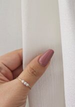 انگشتر ظریف مرواریددار - Image 2