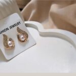 گوشواره فول نگین و مروارید